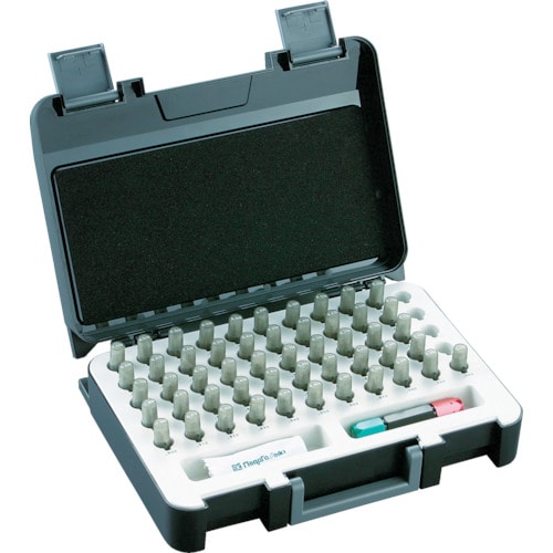 トラスコ中山 SK ピンゲージセット 5.00~5.50(0.01mmステップ計51本)(ご注文単位1セット)【直送品】