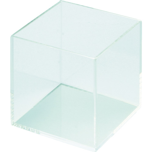 トラスコ中山 アクリサンデー アクリボックス透明150x150x150x3mm(ご注文単位1個)【直送品】