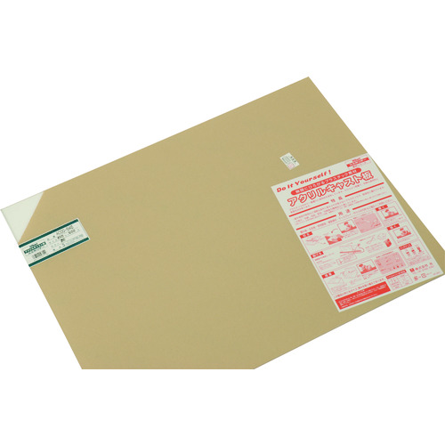 トラスコ中山 光 アクリルキャスト板(透明) 5×450×600mm(ご注文単位1枚)【直送品】
