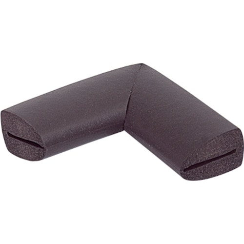 トラスコ中山 カーボーイ 安心クッションはさみこみ型 コーナー用 内幅2mm ブラウン(ご注文単位1個)【直送品】