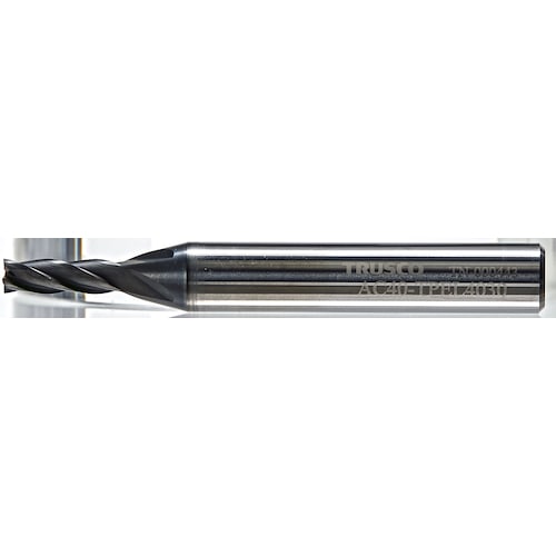 トラスコ中山 TRUSCO エンドミル 超硬スクエアエンドミル(4枚刃・3D・シャープコーナー)4.0(ご注文単位1本)【直送品】