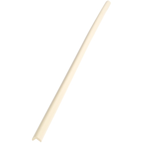 トラスコ中山 カーボーイ 安心クッション L字型900mm 細 アイボリー（ご注文単位1本）【直送品】