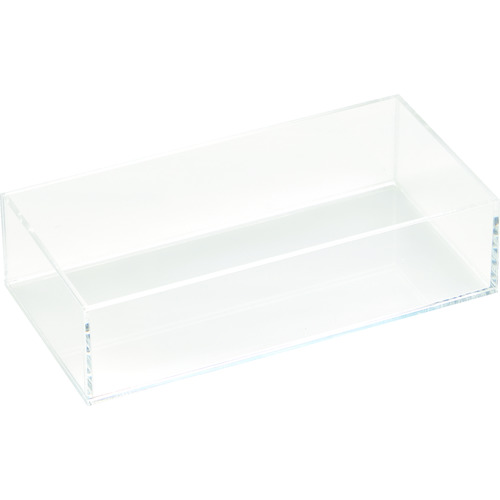 トラスコ中山 TRUSCO 5面アクリルディスプレイボックス 長方形 縦100横200高さ50(ご注文単位1個)【直送品】