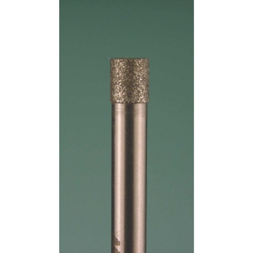 トラスコ中山 ミニモ 電着ダイヤモンドバー#100 Φ7(ご注文単位1本)【直送品】