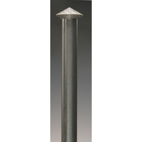 トラスコ中山 ミニモ 電着ダイヤモンドバー#120 Φ10 刃長4mm(ご注文単位1本)【直送品】