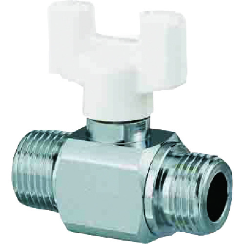 トラスコ中山 オンダ製作所 AE1型ボールバルブ R1/2 × G1/2(ご注文単位1個)【直送品】