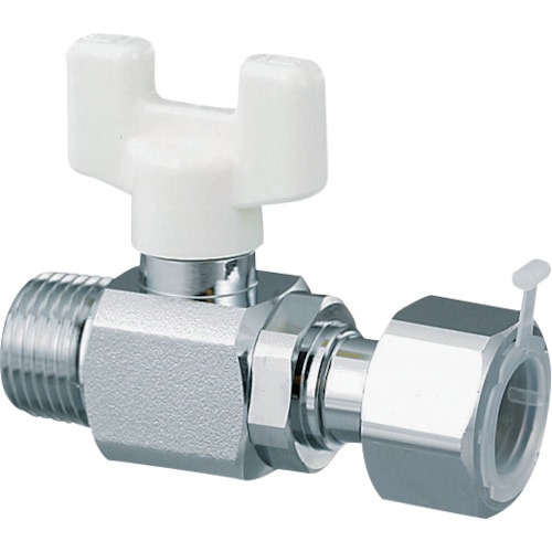 トラスコ中山 オンダ製作所 AE6型ボールバルブ R3/4 × ナット付アダプター(G3/4)(ご注文単位1個)【直送品】