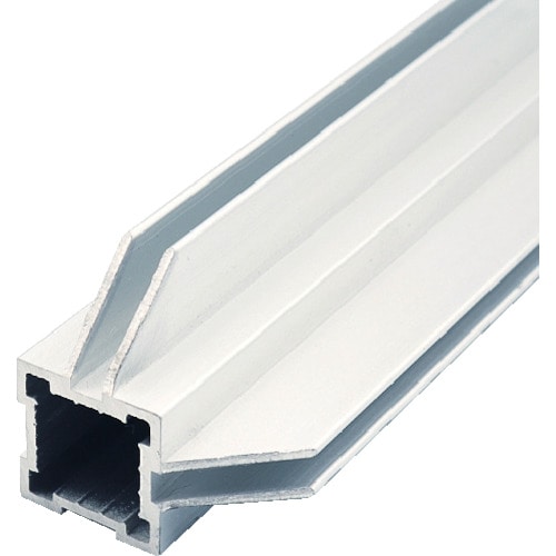 トラスコ中山 TRUSCO 16mm角 アルミフレーム 0.45m フィックス2方向 板厚3mm適用(ご注文単位1本)【直送品】