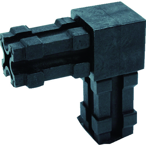 トラスコ中山 TRUSCO 25mmアルミフレーム用ジョイント 2方向(ご注文単位1個)【直送品】