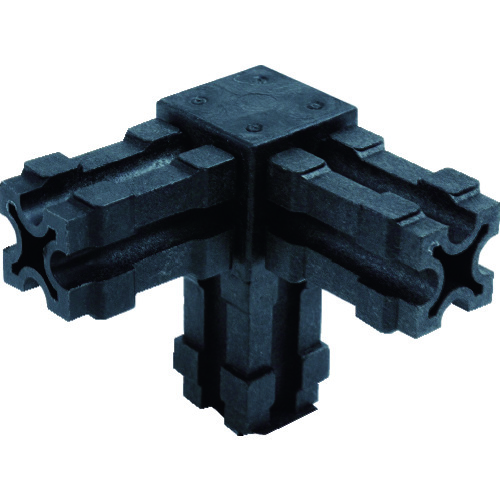 トラスコ中山 TRUSCO 25mmアルミフレーム用ジョイント 3方向(ご注文単位1個)【直送品】