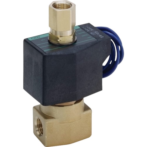 トラスコ中山 CKD 直動式3ポート電磁弁(マルチレックスバルブ) 581-0191(ご注文単位1台)【直送品】