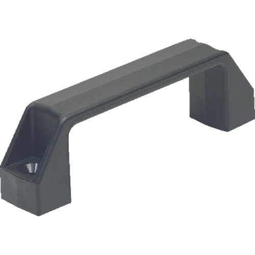 トラスコ中山 ELESA アーチグリップ(六角穴付きボルト仕様)197×50 M8 ブラック(ご注文単位1個)【直送品】