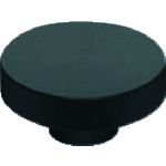 トラスコ中山 イマオ 小型アルミニウムハンドル車(握りなし・センター穴)32(ご注文単位1個)【直送品】