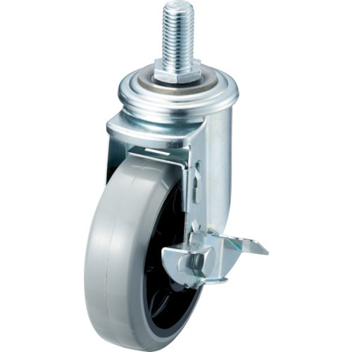 トラスコ中山 ワコー エアーキャスターねじ込みタイプ(自在車S付)荷重160車輪径150幅38 328-2554(ご注文単位1個)【直送品】