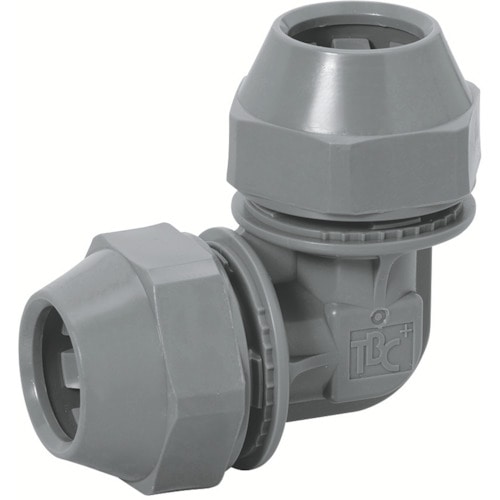 トラスコ中山 TBC ライトエアー 両接続エルボ 754-7064(ご注文単位1個)【直送品】