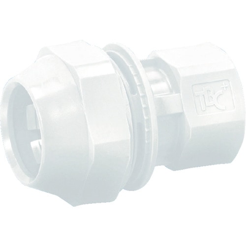 トラスコ中山 TBC ライトエアー メスアダプター 白 789-9483(ご注文単位1個)【直送品】