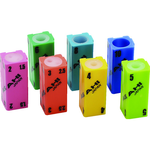 トラスコ中山 ASH 六角棒レンチ用連結ホルダーセット 7個組(ご注文単位1セット)【直送品】