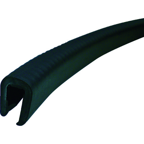 トラスコ中山 TRUSCO オール樹脂ワンタッチガスケット 2m エラストマー 板厚 3.7mm 横取り付け(ご注文単位1巻)【直送品】