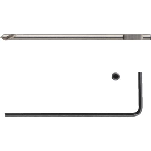 トラスコ中山 アネックス 精密ドライバー用交換ブレード なめた精密ネジはずしビット用 全長49mm(ご注文単位1セット)【直送品】