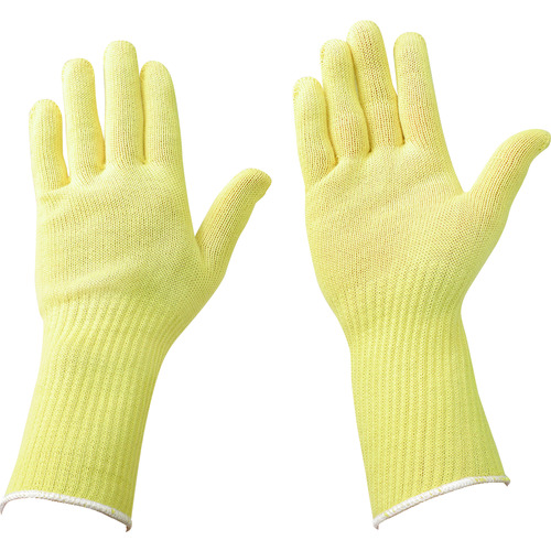 トラスコ中山 赤尾 耐切創手袋 ケブラー(R)編手袋 10G-ロング(ご注文単位1組)【直送品】