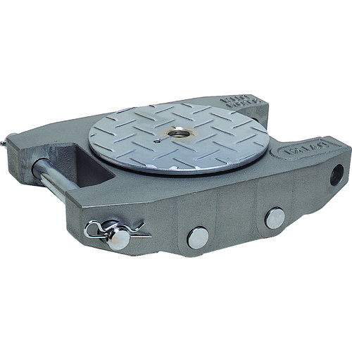 >トラスコ中山 ダイキ スピードローラーアルミダブル型ウレタン車輪3t(ご注文単位1台)【直送品】