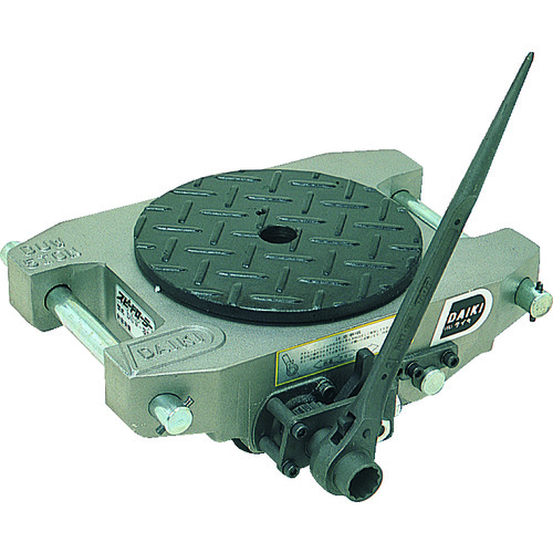 トラスコ中山 ダイキ スピードローラーアルミ自走式ウレタン車輪5ton(ご注文単位1台)【直送品】