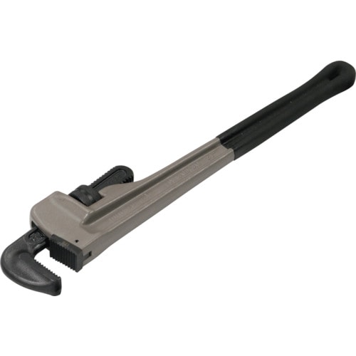 トラスコ中山 TONE パイプレンチ(アルミ製) 全長558mm 口開き100mm(ご注文単位1個)【直送品】