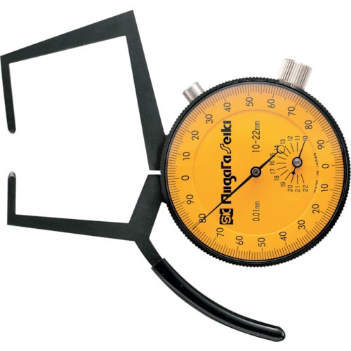トラスコ中山 SK ダイヤルキャリパゲージ 測定範囲10~22mm 最小表示0.01mm(ご注文単位1個)【直送品】