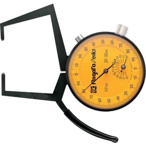 トラスコ中山 SK ダイヤルキャリパゲージ 測定範囲20~32mm 最小表示0.01mm(ご注文単位1個)【直送品】