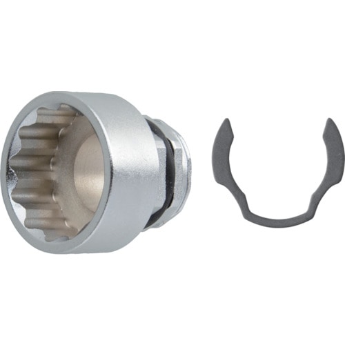 トラスコ中山 アネックス オフセットアダプター用ソケット21mm（ご注文単位1個）【直送品】