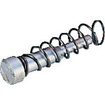 トラスコ中山 TRUSCO 超硬自動ポンチ用替ばね・替ピン AP150用(ご注文単位1本)【直送品】