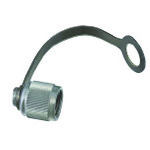 トラスコ中山 アサダ 1/4 ストラップ付メタルキャップ 1ヶ入(ご注文単位1個)【直送品】