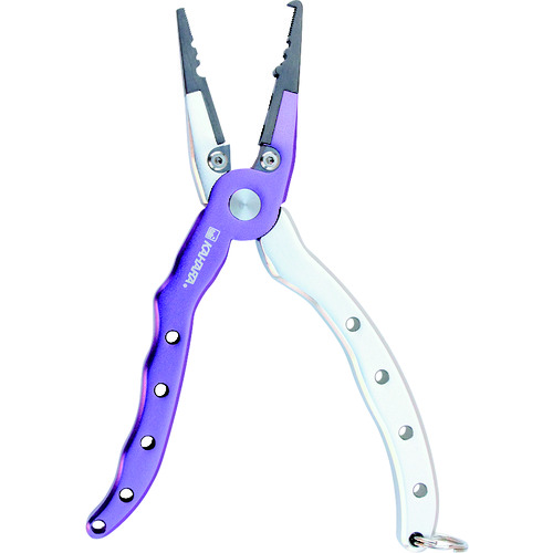 トラスコ中山 KAHARA 6.5inchアルミプライヤー&マルチホルダー(ご注文単位1個)【直送品】