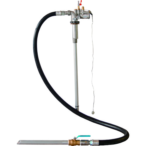 トラスコ中山 アクアシステム 吐出吸入兼用 エア式ドラムポンプ 軽油・ガソリン (切替式)(ご注文単位1台)【直送品】