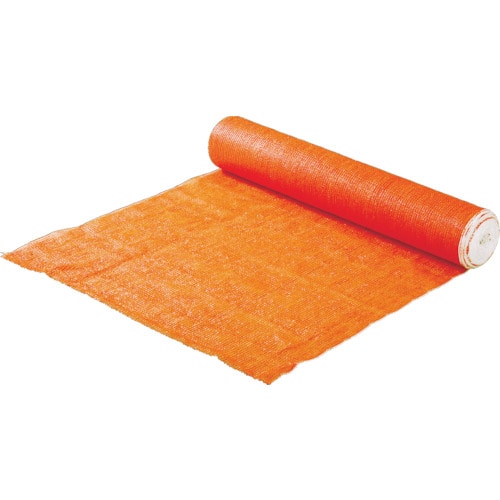 トラスコ中山 アラオ エコメッシュフェンス オレンジ(ご注文単位1巻)【直送品】