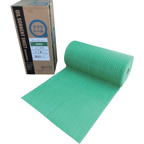 トラスコ中山 JOHNAN 油吸収材 アブラトール ロール(ご注文単位1巻)【直送品】