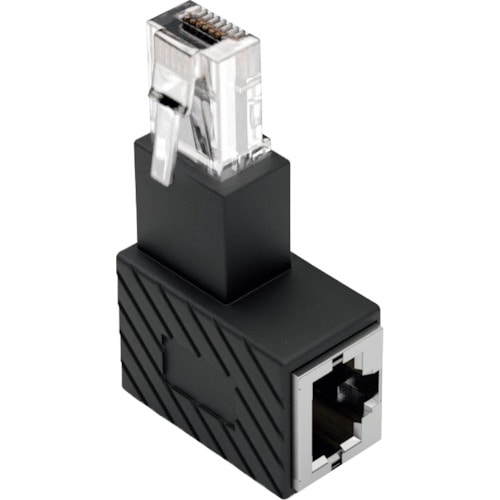 トラスコ中山 エアリア 中町3丁目CAT6A対応LANケーブル向き変更(ご注文単位1個)【直送品】