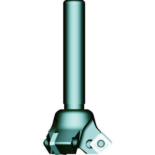 トラスコ中山 富士元 フライス工具 エアロミル シャンクφ12 加工径φ30 ネガタイプ（ご注文単位1台）【直送品】