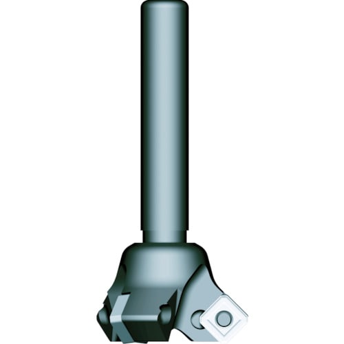 トラスコ中山 富士元 フライス工具 エアロミル シャンクφ12 加工径φ30 ポジタイプ(ご注文単位1台)【直送品】