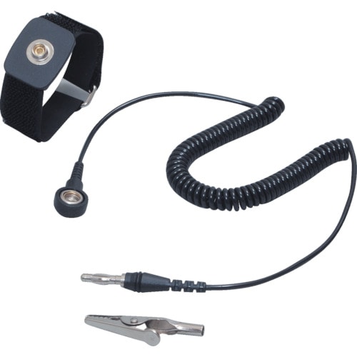 トラスコ中山 カスタム 静電気除去リストバンド 295-4559(ご注文単位1個)【直送品】