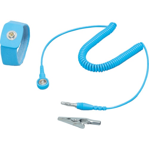 トラスコ中山 カスタム 静電気除去リストバンド 446-0553(ご注文単位1個)【直送品】