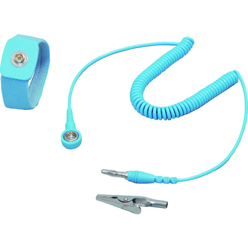 トラスコ中山 カスタム 静電気除去リストバンド 295-4630(ご注文単位1個)【直送品】