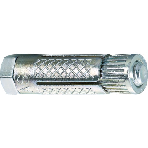 トラスコ中山 TRUSCO オールプラグボルト 六角タイプ M12 2本入 (コンクリート・ブロック用アンカー/ねじ込み式)(ご注文単位1パック)【直送品】