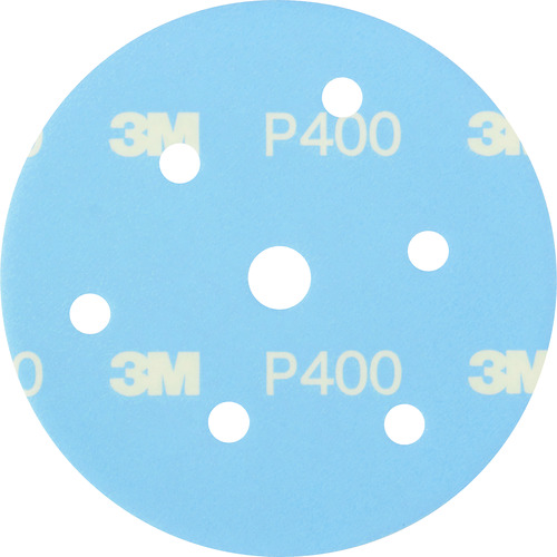 トラスコ中山 3M 足付けソフトディスク 穴あき 125mm径 #400 50枚入り（ご注文単位1箱）【直送品】