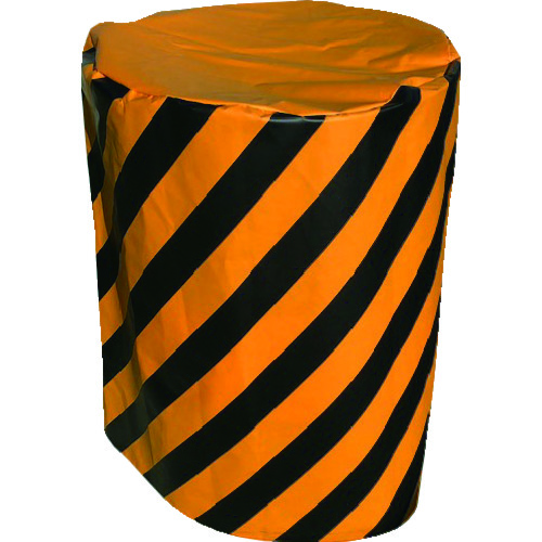 トラスコ中山 旭 注意喚起底なしカバー ドラム缶用(ご注文単位1枚)【直送品】