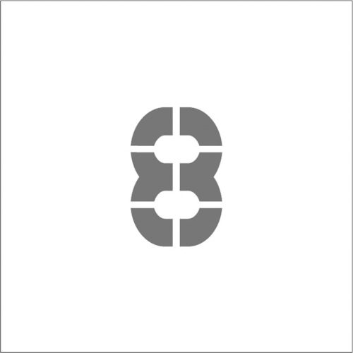 トラスコ中山 IM ステンシル マグネット 8 文字サイズ150×95mm（ご注文単位1枚）【直送品】