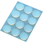 トラスコ中山 プラス 30905)粘着ピン リピタック AT-020AU 20mm 丸(ご注文単位1パック)【直送品】