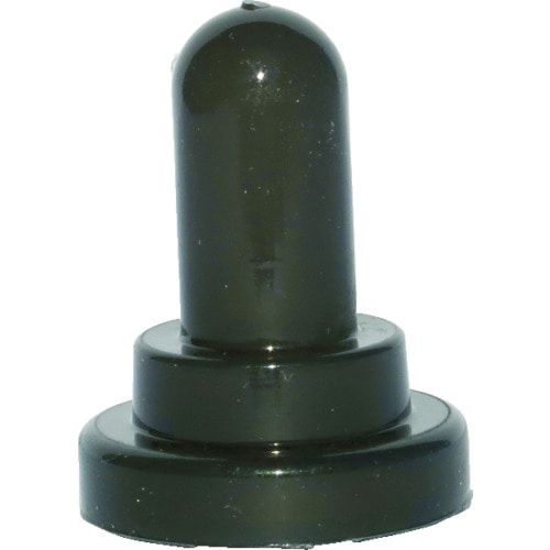 トラスコ中山 NKKスイッチズ M12トグルスイッチ用カラー防水キャップ AT-402 黒（ご注文単位1個）【直送品】