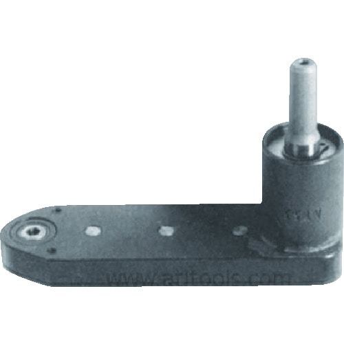 トラスコ中山 ATI ハイスドリル用オプション アングルドリルアタッチメント ストレートオフセット シャンク径10-32 L3-3/16×W15/16×H2-5/16インチ(ご注文単位1個)【直送品】