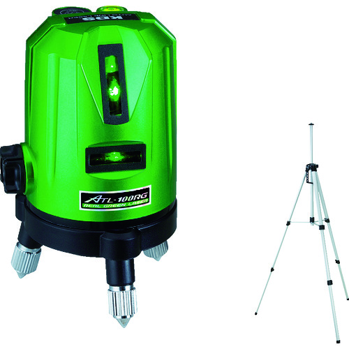 >トラスコ中山 KDS リアルグリーンレーザー100RG三脚付(ご注文単位1セット)【直送品】
